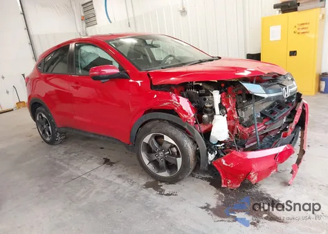 2018 Honda Hr-V Ex из США, поврежденный, VIN 3CZRU6H5XJG719455